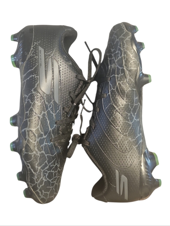Skechers Other - Skechers SKX Boys Black Gray Soccer Cleats Size 2.5